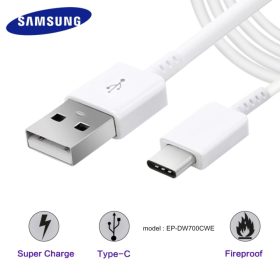   Samsung EP-DW700CWE Type-C adatkábel, 1,5m, fehér, gyári ECO csomagolásban